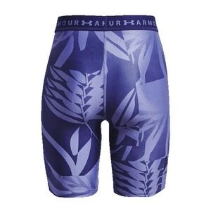 Under Armour Womens High Rise Bike Shorts Tropical Blue Purple Compression‎ S